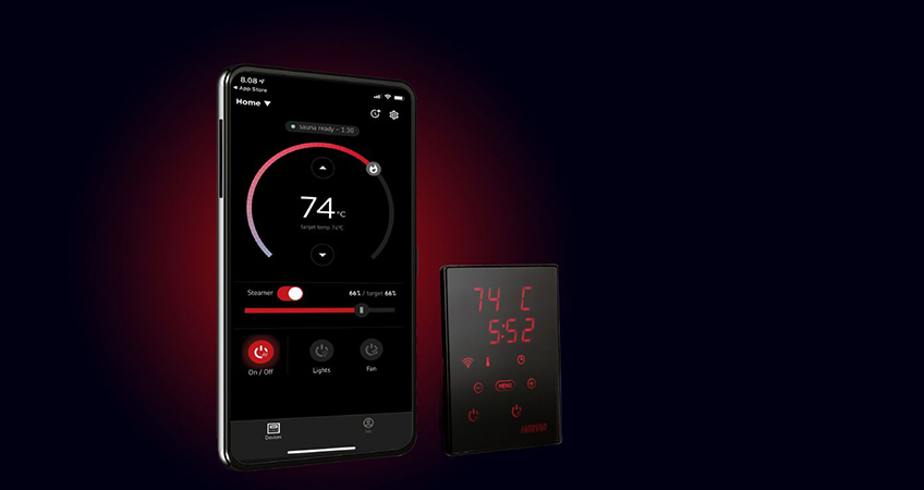 Hướng dẫn sử dụng Bảng điều khiển thông minh Harvia CX - Có kết nối Wifi