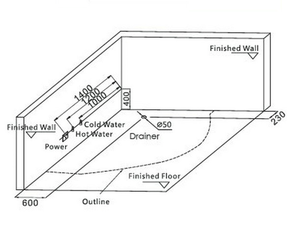 Bồn tắm GEMY G9003R