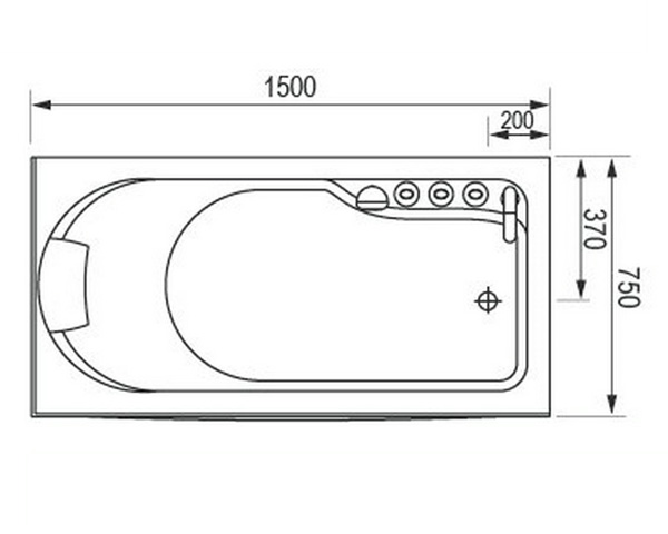 Bồn tắm GEMY G9006R