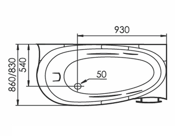 Bồn tắm GEMY G9020R