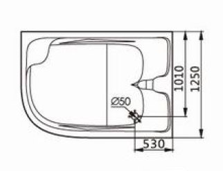 Bồn tắm GEMY G9027R