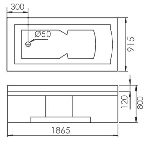 Bồn tắm GEMY G9057