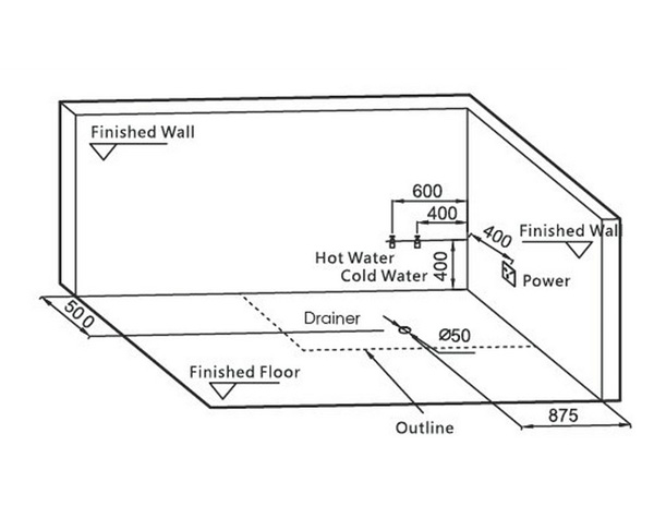 Bồn tắm GEMY G9065L