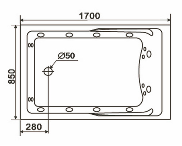 Bồn tắm GEMY G9066