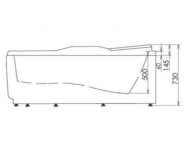 Bồn tắm GEMY G9083R