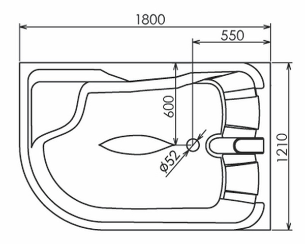 Bồn tắm GEMY G9083R