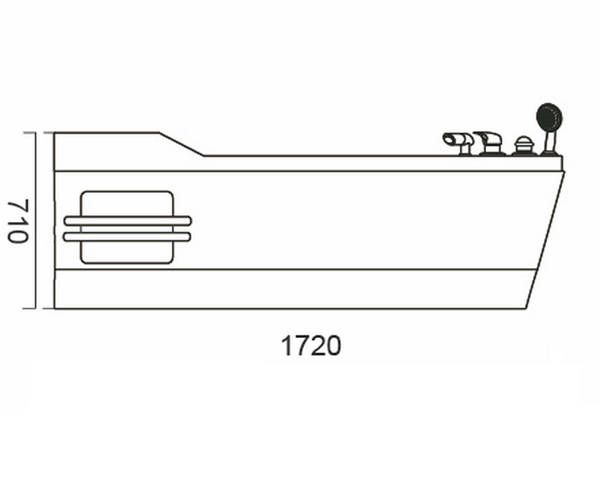 Bồn tắm GEMY G9086L