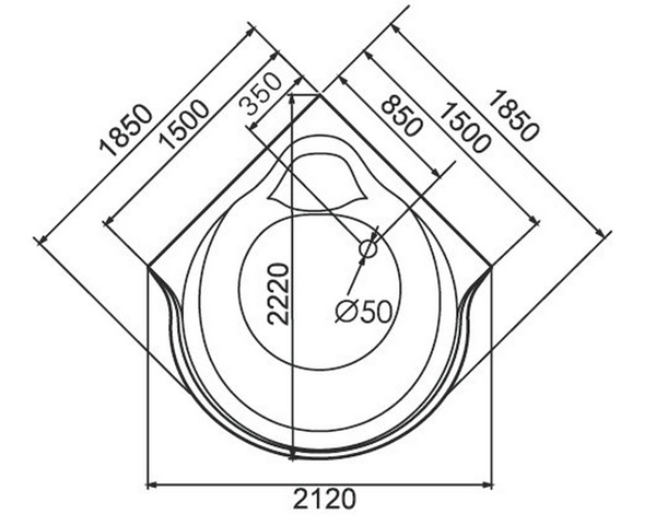 Bồn tắm GEMY G9088