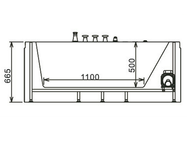 Bồn tắm GEMY G9225L