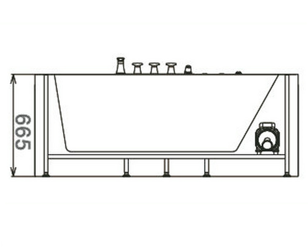 Bồn tắm GEMY G9226