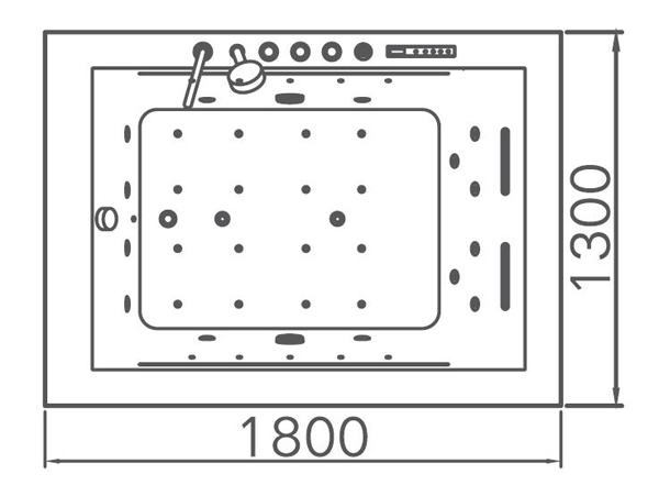 Bồn tắm GEMY G9259R