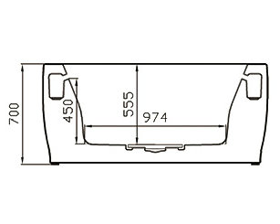 Bồn tắm GEMY G9270