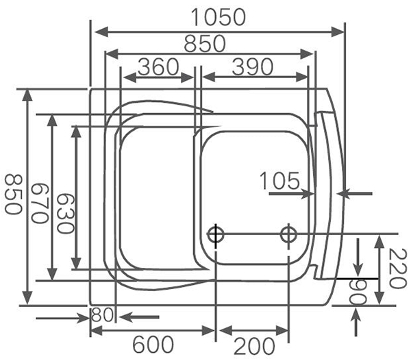 Bồn tắm GEMY G9302