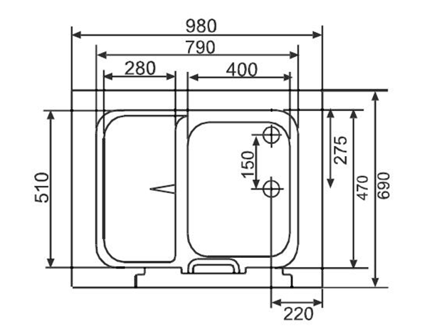 Bồn tắm GEMY G9305