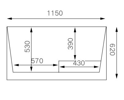 Bồn tắm GEMY G9535