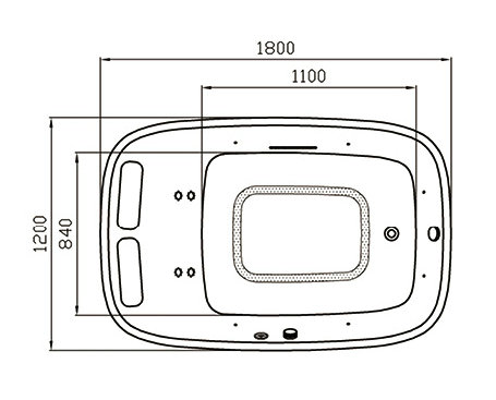 Bồn tắm GEMY G9539