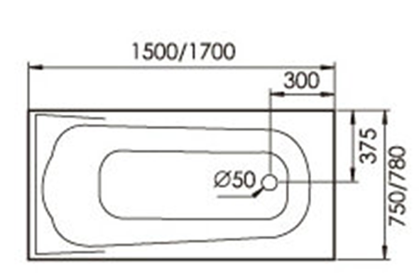 Bồn tắm GEMY GA-6