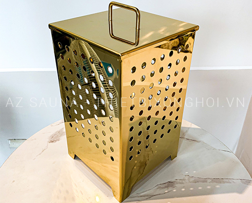 Hộp thảo dược phòng xông ướt mạ vàng cao cấp - AZ SAUNA