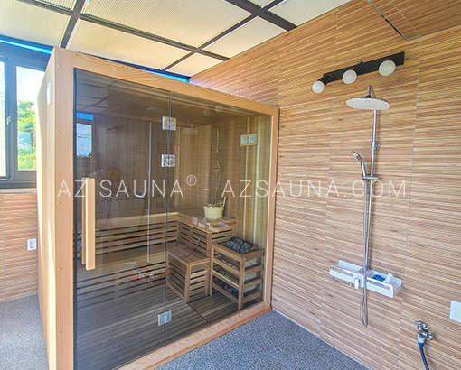 Phòng xông hơi - Anh Tài - Vinhomes Green Bay - Hà Nội