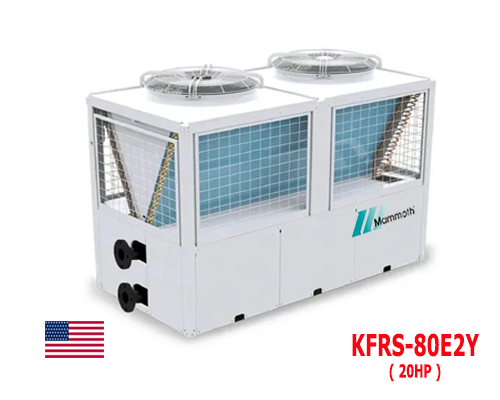 Máy bơm nhiệt bể bơi 80kw Mammoth KFRS-80E2Y