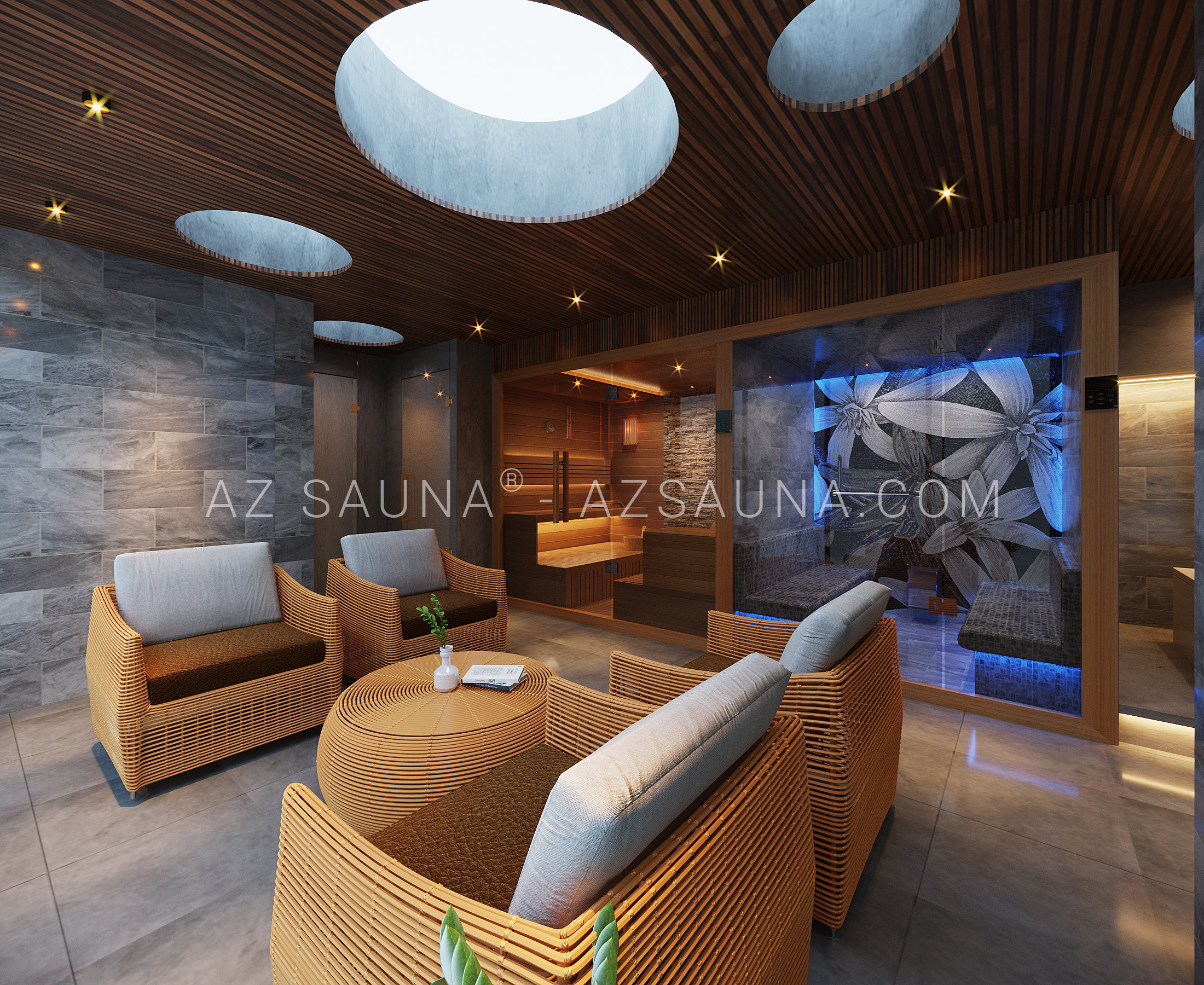 Sauna gia đình Hoa Lâm Viên Resort